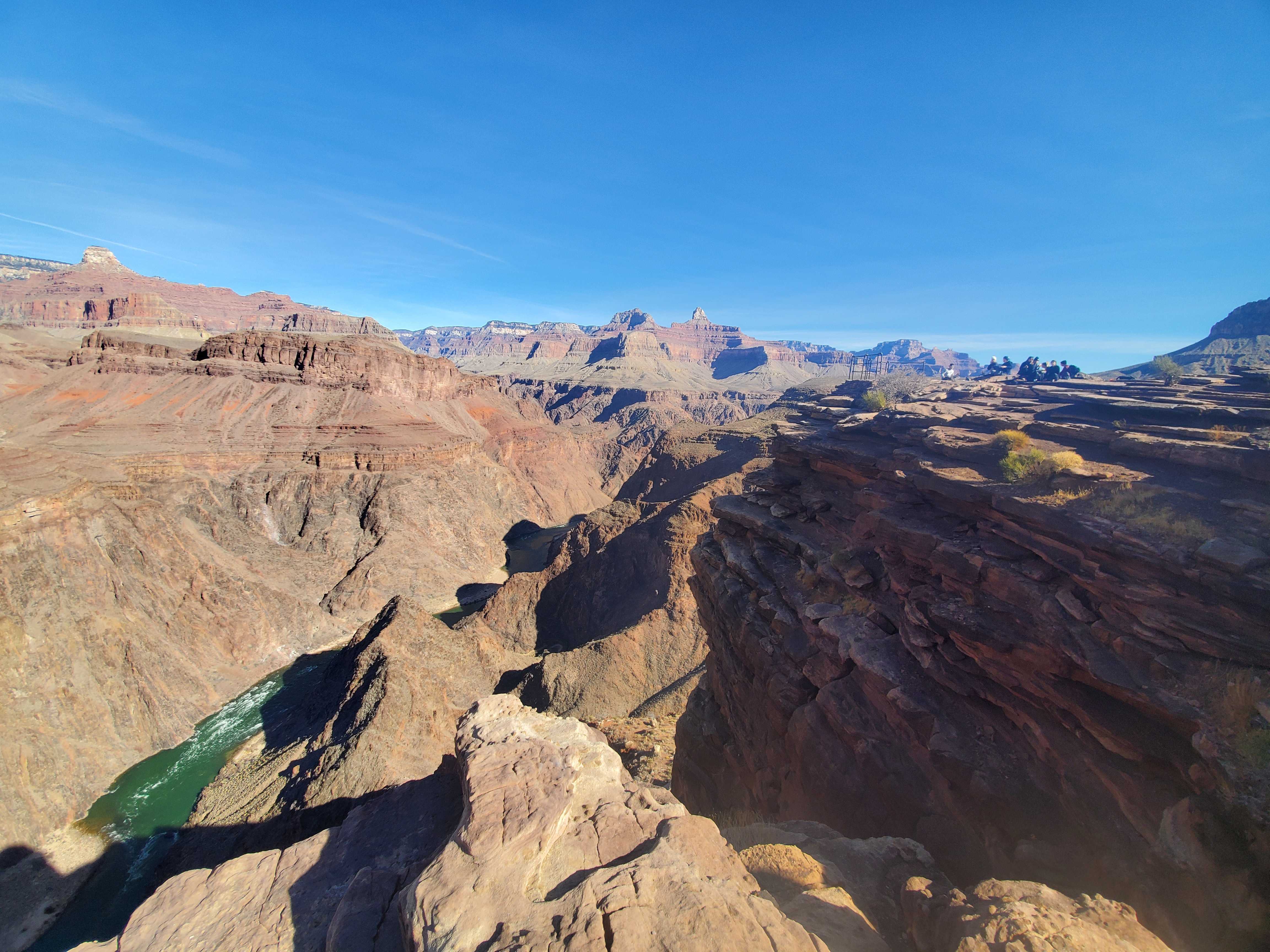 A view of the canyon