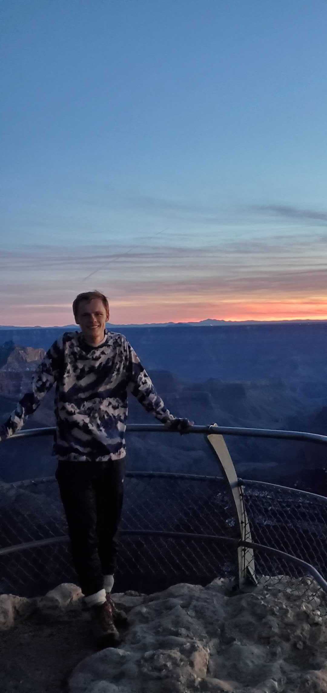 A photo of me at the north rim